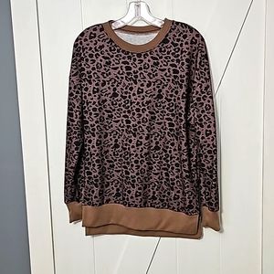 Leopard sweatshirt